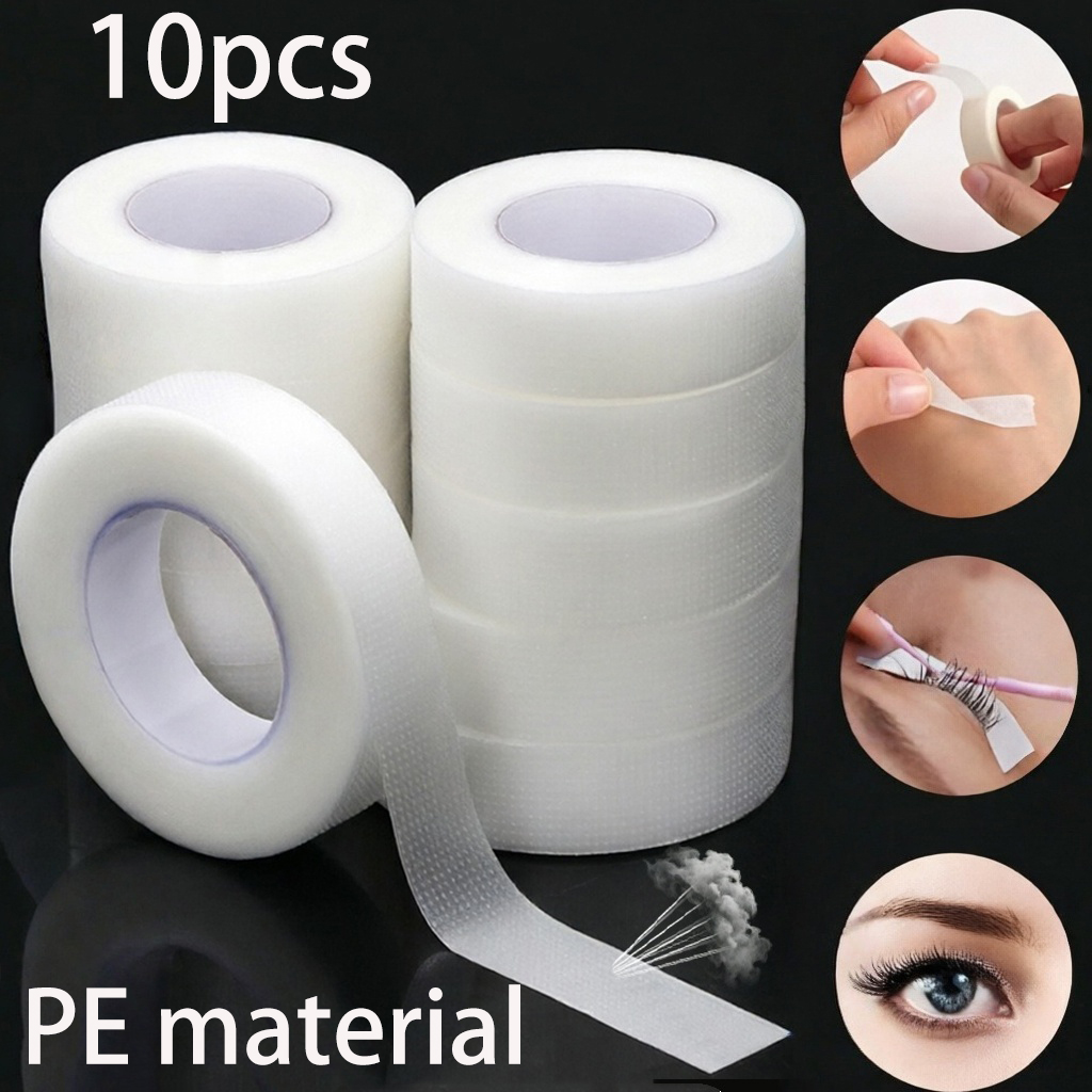 Tape Breathable Lash - 10 rouleaux de ruban adhésif pour