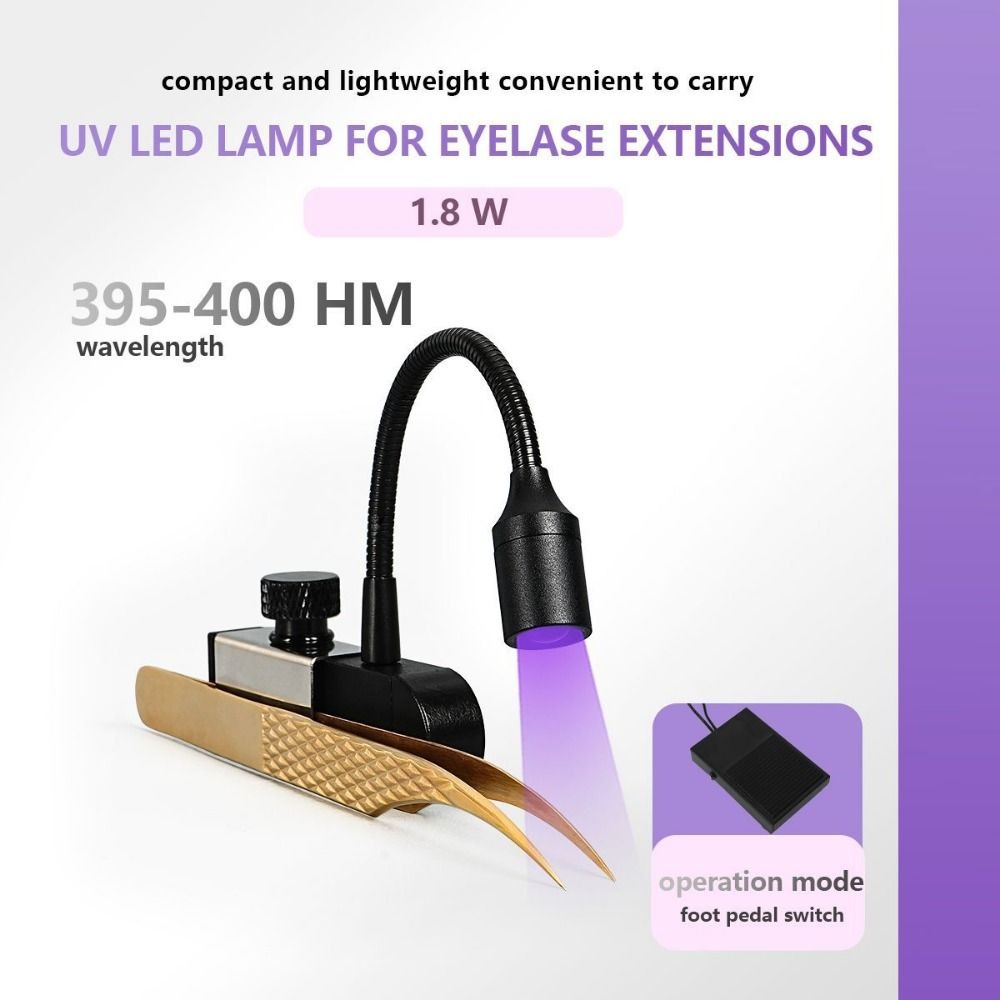 Eyelash Extension Uv - Lampe UV portable pour extensions de