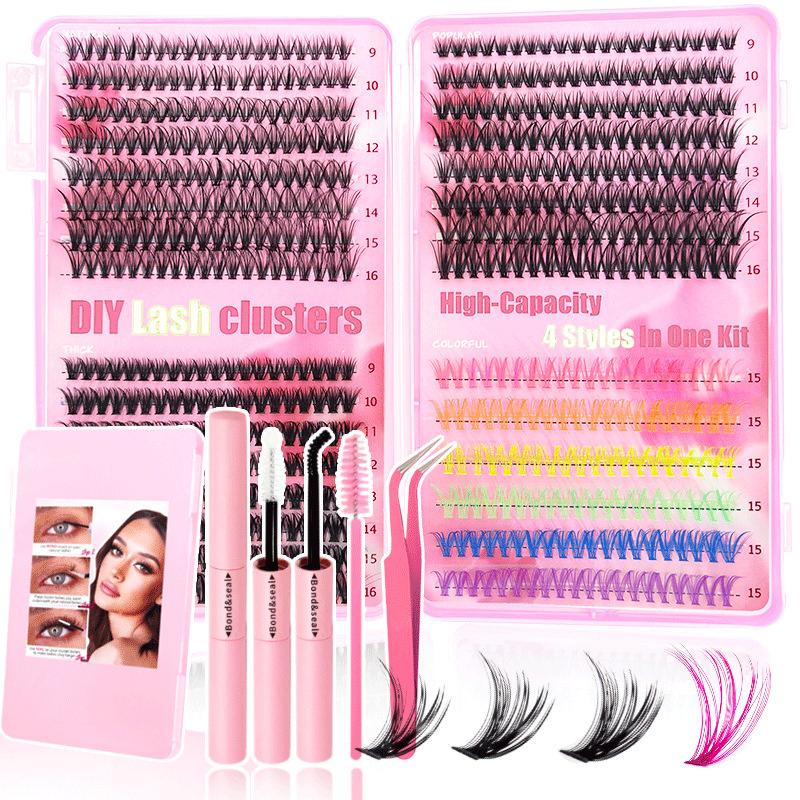 Eyelash Extension Or Extensions - Kit d'extension de cils couleur naturelle,
