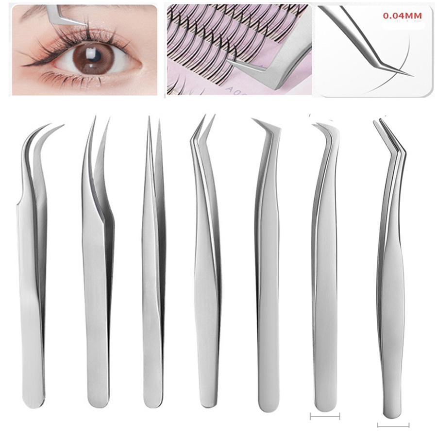 Eyelash Extension Or Extensions - Pincettes d'extension de cils en acier