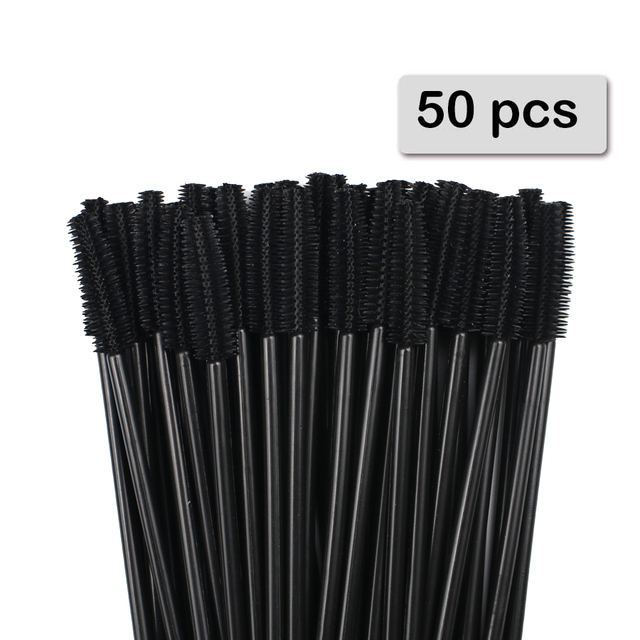 Micro Brush Applicator - Applicateurs de mascara en silicone jetables,