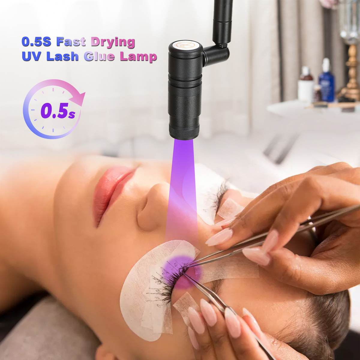 UV cils extension lampe greffé - Eyelash Extension Uv avis et prix