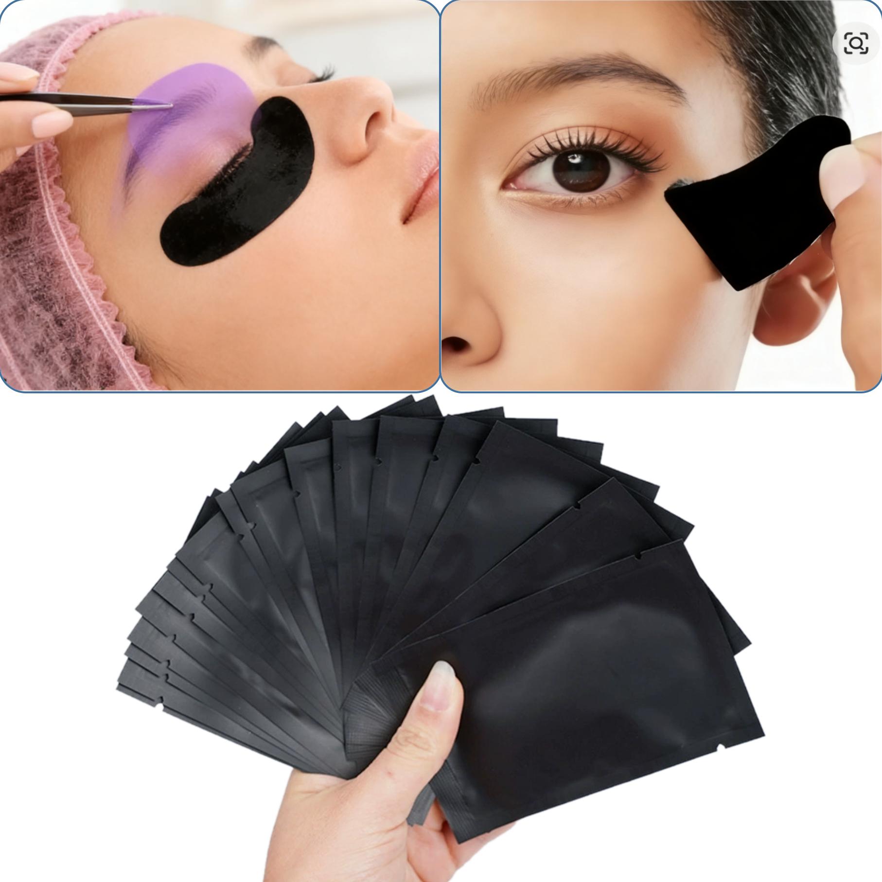 25/50 Paires de Patchs Noirs A - Eyelash Extension Uv avis et prix