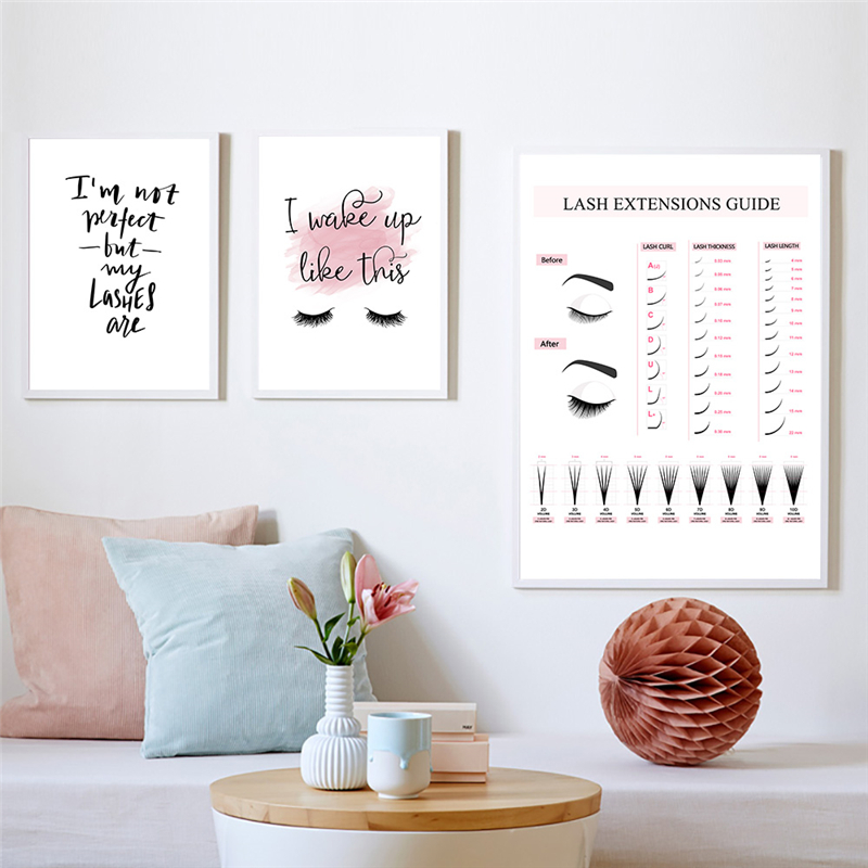 Affiche de Guide d'extensions  - Eyelash Extension Quotes avis et prix