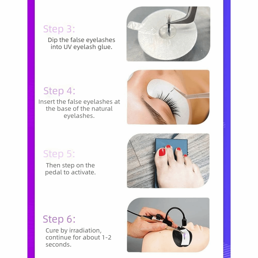 Lampe UV portable pour extensi - Eyelash Extension Uv avis et prix