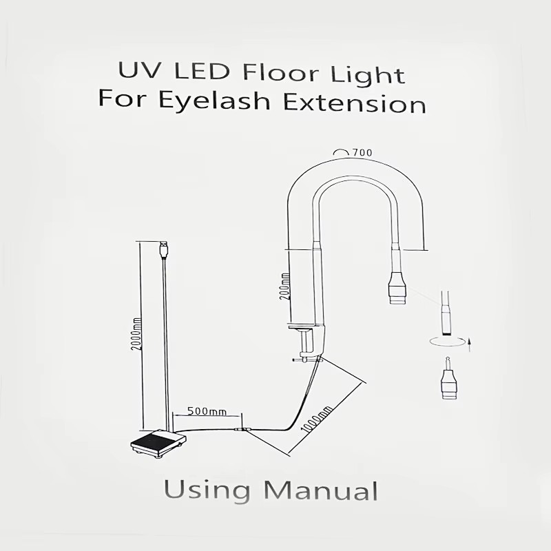 Lumière UV pour cils, 5W, LED, - Eyelash Extension Uv avis et prix