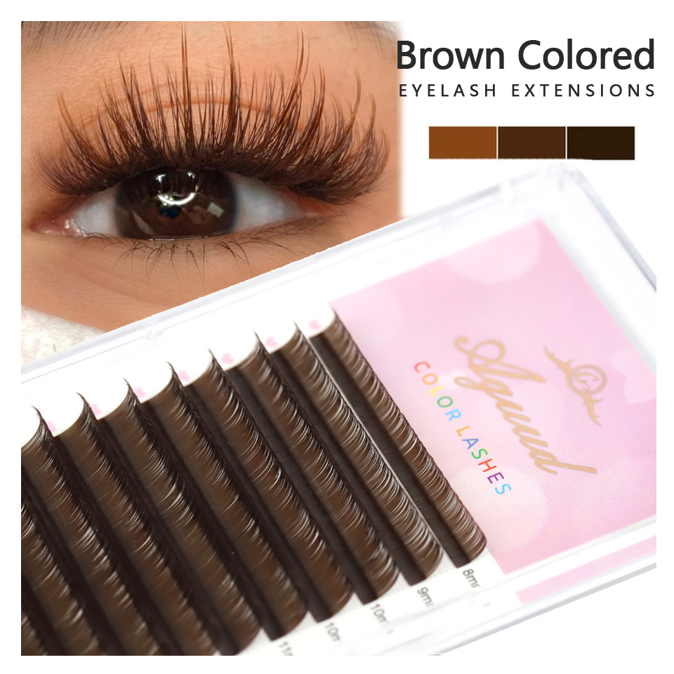 Couleur cils violet bleu marro - Eyelash Extension Uv avis et prix
