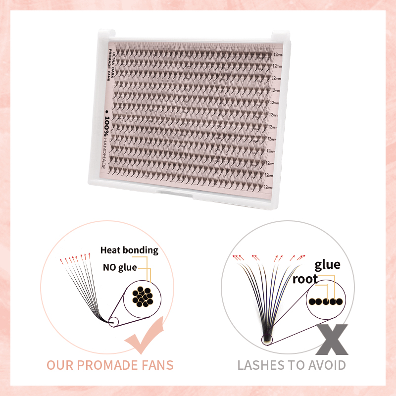 Extensions de cils préfabriqué - Eyelash Extension Or Extensions avis et prix