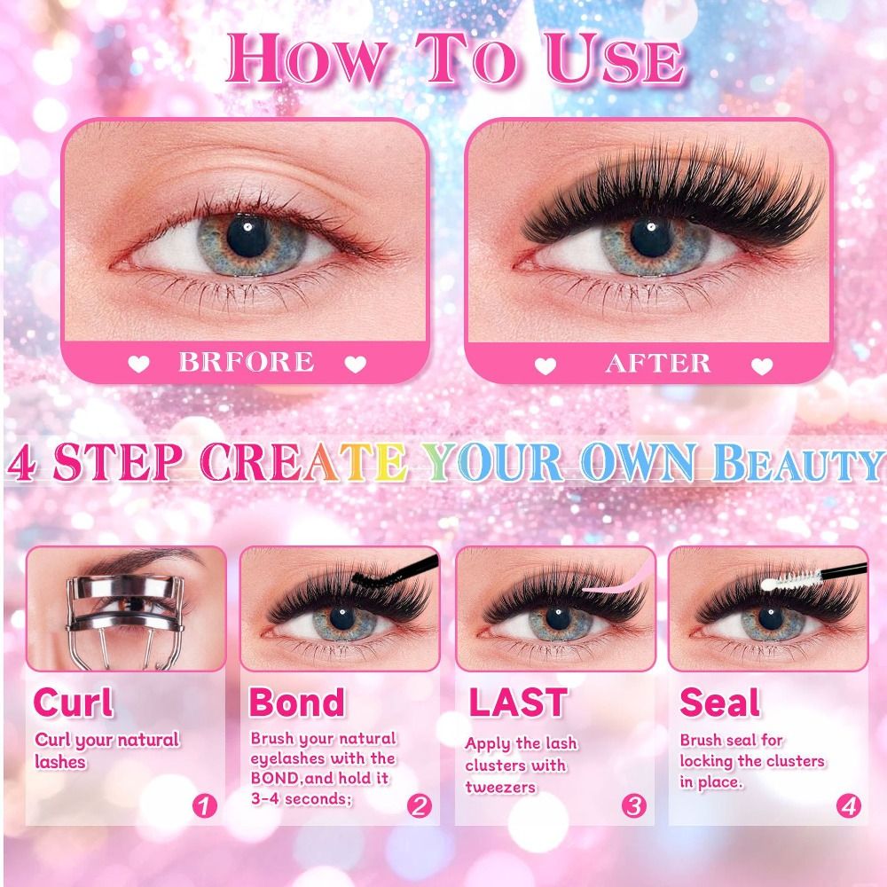 Kit d'extension de cils DIY, c - Eyelash Extension Kits avis et prix
