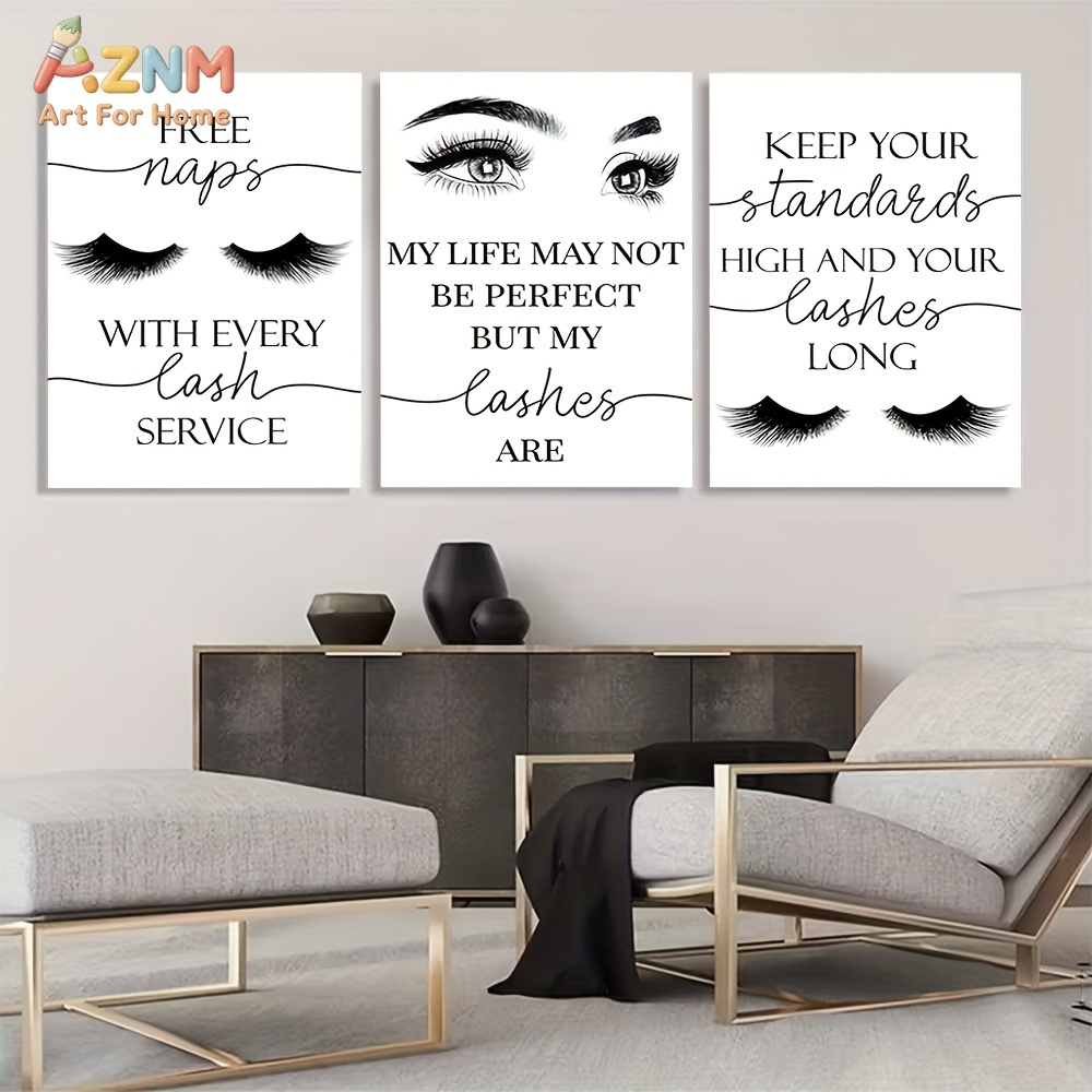 3 pièces de magnifiques citati - Eyelash Extension Quotes avis et prix