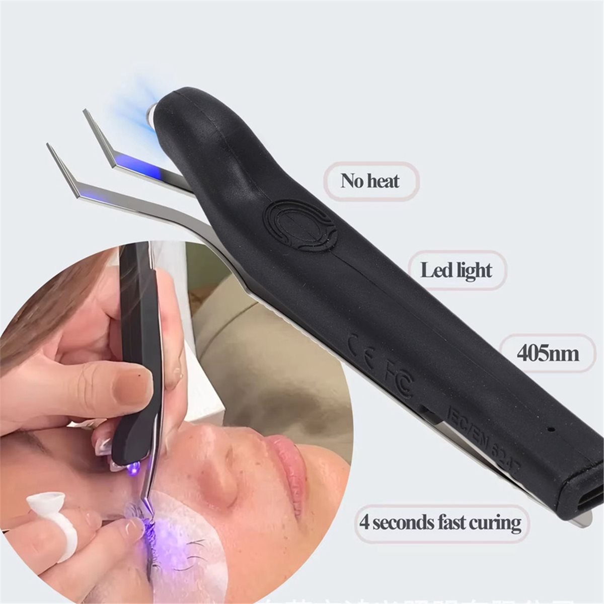 Pince à épiler UV rechargeable - Eyelash Extension Uv avis et prix