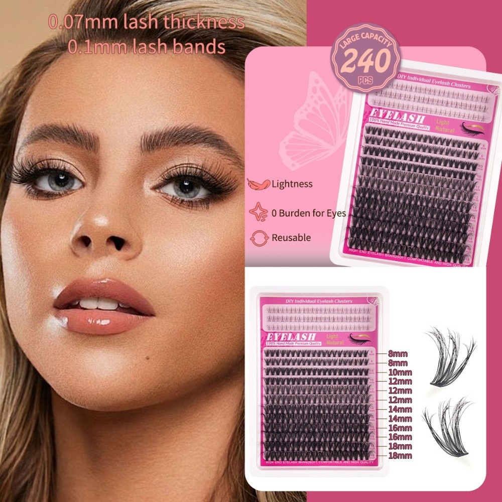 Kit d'extension de cils DIY 8- - Eyelash Extension Or Extensions avis et prix
