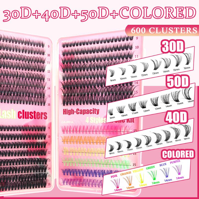 Kit d'extension de cils couleu - Eyelash Extension Or Extensions avis et prix