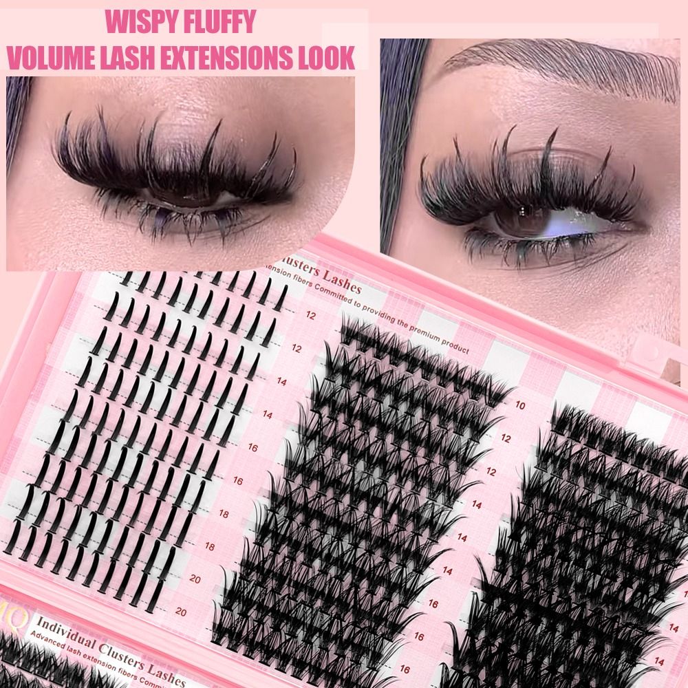 Faux cils de 9-16 mm de longue - Eyelash Extension Kits avis et prix