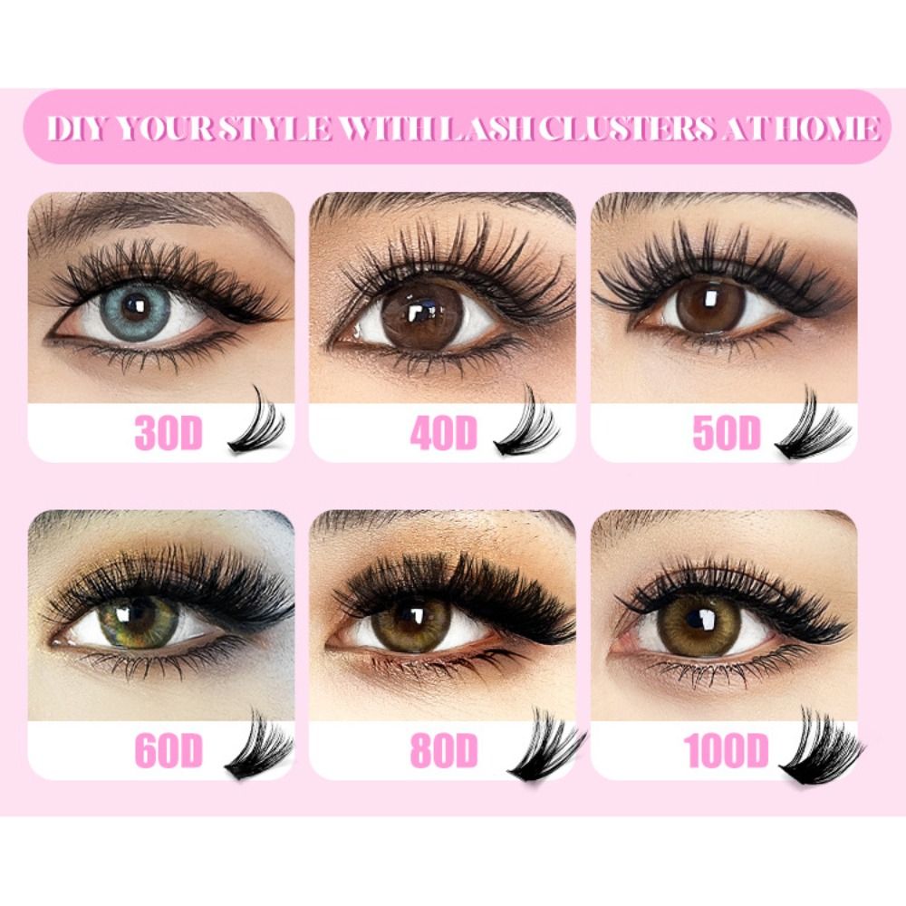 Faux cils de 9-16 mm de longue - Eyelash Extension Kits avis et prix