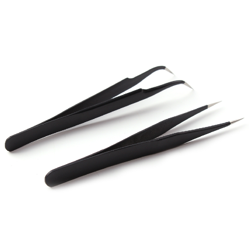 Pincettes en acier inoxydable, - Eyelash Extension Or Extensions avis et prix