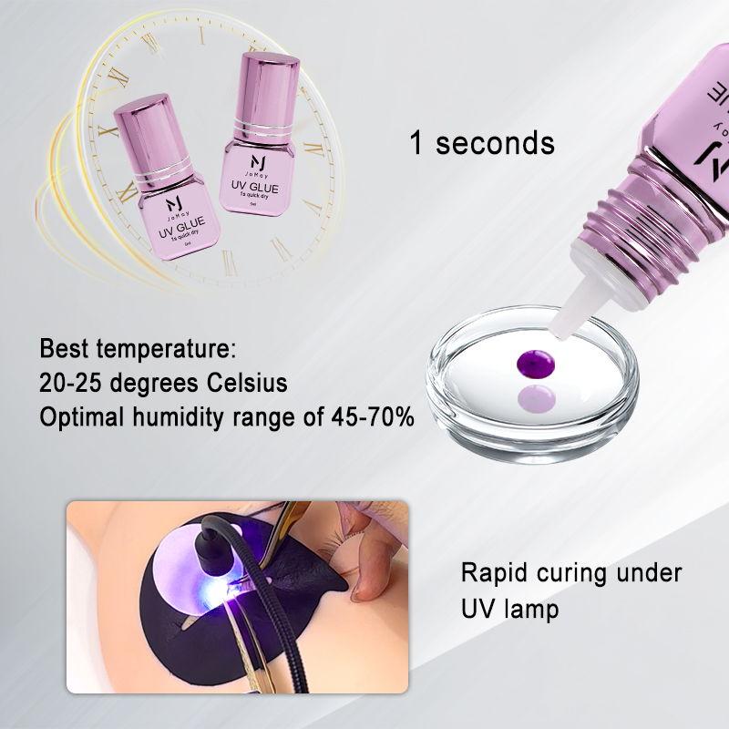 JOMAY 3 flacons de colle à séc - Eyelash Extension Uv avis et prix